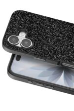 Mey İthalat®   iPhone 17 Bright Simli Kapak - Siyah - Görsel 2