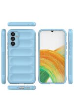 Mey İthalat®  Samsung Galaxy A25 5G Kılıf Optimum Silikon - Sky Blue - Görsel 2