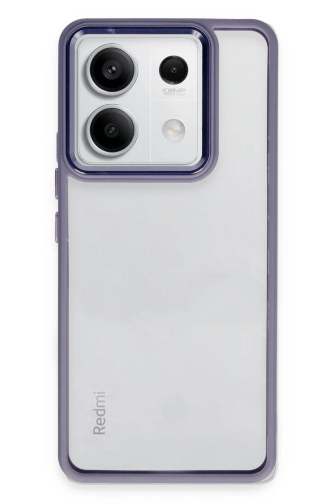 Mey İthalat®   Redmi Note 13 4G Kılıf Power Silikon - Lila