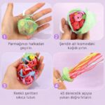 Mey İthalat® 30 Şeritli Renkli Elle Atılan Konfeti – 5 Metre Uzayan Şerit Konfeti 1 Adet - Görsel 3