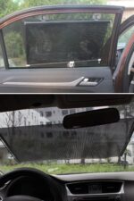 BUFFER® Araba Ön Cam Güneşliği Oto Ön Cam Makaralı Güneş Koruyucu Aparat - Görsel 8