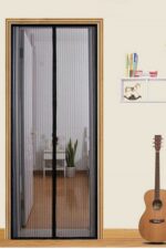 BUFFER® Pratik Manyetik Mıknatıslı Siyah Kapı Sinekliği Tülü 90 X 210 Cm - Görsel 3