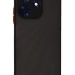 Mey İthalat®  İnfinix Hot 30 4G Kılıf Montreal Silikon Kapak - Siyah