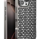 Mey İthalat®  iPhone 16 Pro Brand Kapak - Gümüş