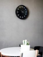 36 Cm Siyah Dekoaratif Duvar Saati - Görsel 3