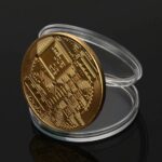 BUFFER® Bitcoin Madeni Hatıra Parası Madeni Bitcoin Hediye Sikke Para - Görsel 3