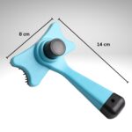 BUFFER® Evcil Hayvan Kedi Köpek Tüy Toplayıcı Otomatik Tuşlu Pet Tarak - Görsel 7