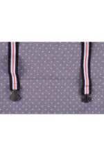 BUFFER® Kullanışlı Bebek Emzirme Önlüğü Gri Puantiyeli - Görsel 3