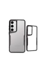 Mey İthalat®  Samsung Galaxy A24 4G Kılıf Boyi Silikon Kapak - Siyah - Görsel 3