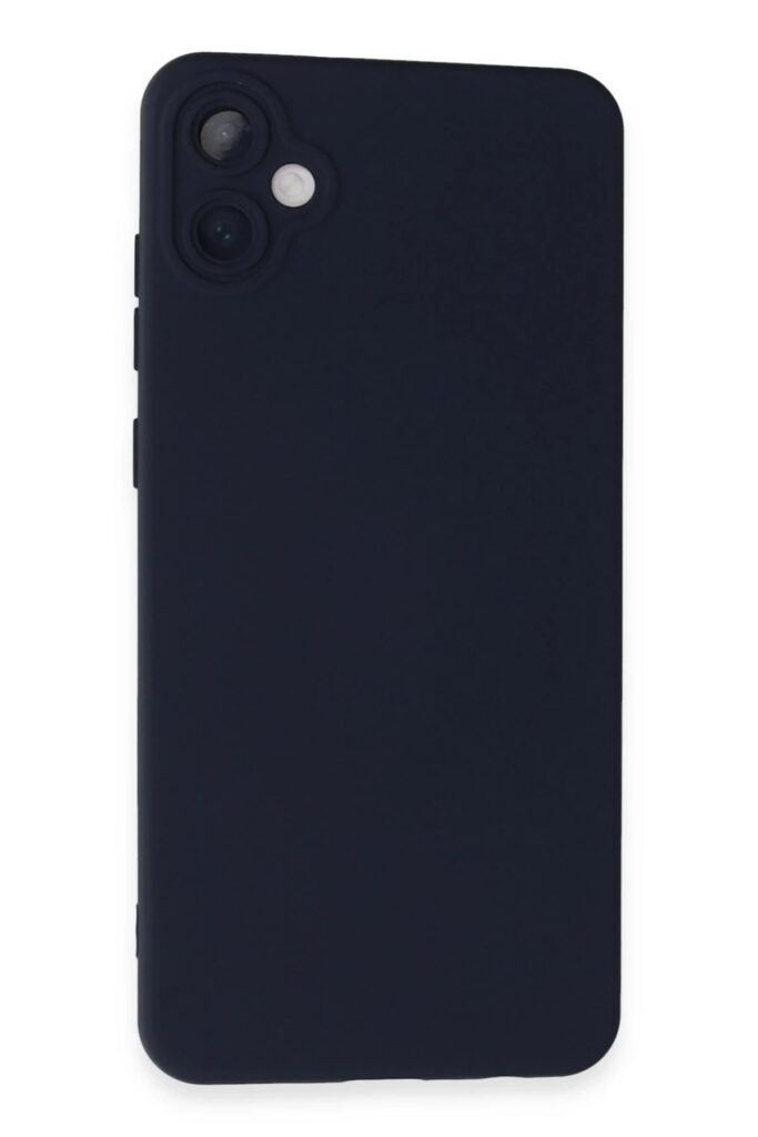 Mey İthalat®  Samsung Galaxy A05 Kılıf Nano içi Kadife Silikon - Lacivert
