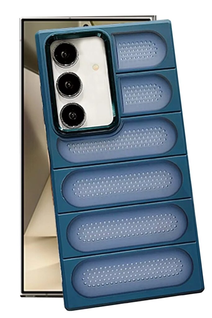 Mey İthalat®  Samsung Galaxy S24 Kılıf Airmax Silikon Kapak - Lacivert
