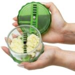 BUFFER® Pratik Sarımsak Ezme Doğrama Rendeleme  Öğütme Aleti Aparatı
