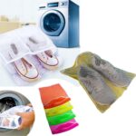 BUFFER® Çamaşır Makinesi İçinde Ayakkabı Terlik Yıkama Filesi  Fermuarlı - Görsel 6