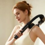 Omuz ve Sırt için Ergonomik Saplı Çoklu Masaj Modlu Taşınabilir Masaj Aleti