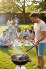 BUFFER® Mangal Izgara Temizleme Fırçası – Paslanmaz Çelik Telli, Uzun Saplı Grill Temizlik Aparatı Mangal Temizlik Fırçası - Görsel 8