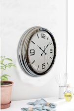Prestij Krom Metal 40 Cm Duvar Saati - Görsel 4