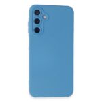 Mey İthalat®  Samsung Galaxy A25 5G Kılıf Nano içi Kadife Silikon - Mavi - Görsel 2