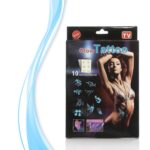 BUFFER® Kanserojen Madde İçermeyen Geçici Fosforlu Dövme Sticker Seti - Görsel 3