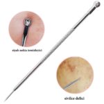 BUFFER® Paslanmaz Çelik Siyah Nokta Sivilce ve Akne Temizleyici Set 3lü Kit - Görsel 4