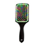 BUFFER® Saç Açıcı Pratik Renkli Uçlu Plastik Saç Fırçası Tarağı Ergonomik Tarak