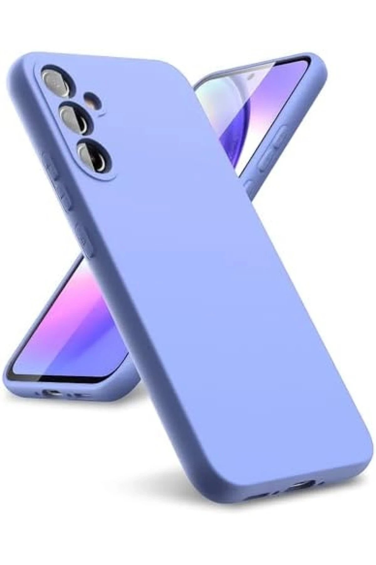 Mey İthalat® Samsung Galaxy A24 4G Kılıf First Silikon - Lila Mey İthalat® Samsung Galaxy A24 4G Kılıf First Silikon - Lila