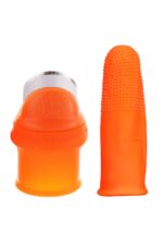 BUFFER® Silikon Parmak Koruyucu Meyve Toplama Aracı Bahçe Kesme Bıçak Eldiven - Görsel 7