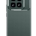 Mey İthalat®   Mi 14T Pro Kılıf Auto Focus Karbon Kapak - Koyu Yeşil