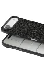 Mey İthalat®   iPhone 17 Air Bright Simli Kapak - Siyah - Görsel 2