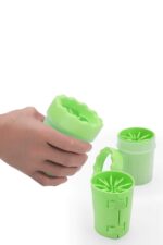 BUFFER® Silikon Jel Fırçalı Kedi Köpek Pati Ayak Yıkama Temizleme Kovası (Küçük) - Görsel 8