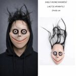 Mey İthalat® Saçlı Momo Korku Maskesi 24x16 cm