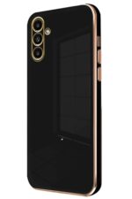 Mey İthalat®  Samsung Galaxy A15 4G Kılıf Volet Silikon - Siyah
