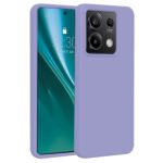 Mey İthalat®   Redmi Note 13 4G Kılıf First Silikon - Lila - Görsel 2