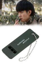 BUFFER® Kamp Outdoor Yaşam Yüksek Sesli Acil Durum Survival Plastik Düdük - Görsel 6