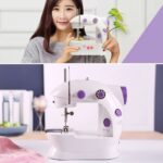 BUFFER® Pratik Taşınabilir Elektrikli veya Pilli Seyahat Tipi Hız Ayarlı Kademeli Dikiş Makinesi - Görsel 3