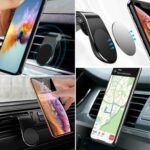 BUFFER ® Havalanndırma Izgarasına Takılabilen Mandallı Mıknatıslı Oto Araç Içi Manyetik Telefon Tutucu - Görsel 4