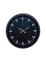 Black Baseline 40 Cm Metal Duvar Saati - Görsel 4