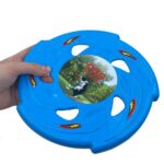 BUFFER® Hem  Eğitici Ve Hem Eğlenceli Yuvarlak Hafif Ağırlıklı Köpek Frizbi Oyuncağı - Görsel 6
