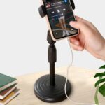 Buffer 360 Derece Döndürülebilir Masaüstü Teleskopik Telefon Standı Çok Fonksiyonlu Telefon Tutucu - Görsel 7