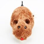 BUFFER® Kurmalı Kedi Eğitim Oyuncağı Tüylü Peluş Fare Yakalama İnteraktif Sevimli Eğlenceli Oyuncak - Görsel 2