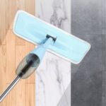 BUFFER® Döner Başlıklı Spreyli Mop Parke Ahşap Fayans Temizleyici Su Hazneli Sihirli Paspas - Görsel 5