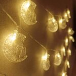 Hilal ve Cami Şekilli 3.5 Metre USB LED Işık – 20 LED’li Dekoratif Ramazan Dekorasyonu ve Ortam Aydınlatması