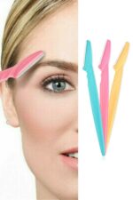 BUFFER® 3’lü Kadın Kaş Usturası Seti – Hassas Ciltler İçin Güvenli Yüz Tüy Temizleme Bıçağı - Görsel 6