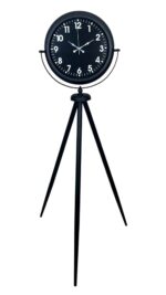 Siyah Asil Standart Stil Tripod Ayaklı Saat - Görsel 3
