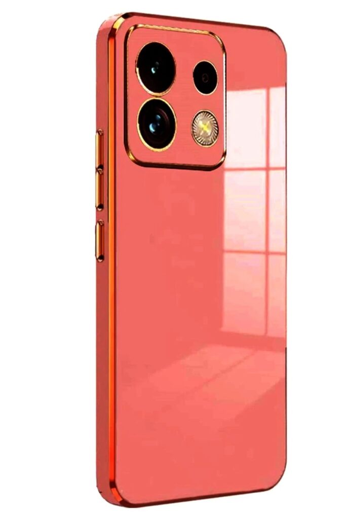 Mey İthalat®   Redmi Note 13 5G Kılıf Volet Silikon - Kırmızı