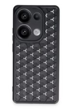 Mey İthalat®   Redmi Note 13 Pro 4G Kılıf Petek Silikon Kapak - Siyah