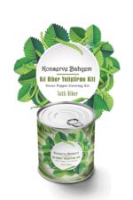 BUFFER® Konserve Bahçem Evde Konservede Tatlı Sivri Biber Yetiştirme Kiti - Görsel 2