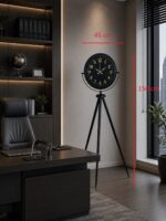 Black Prime Gold Rakamlı Tripod Ayaklı Saat - Görsel 4