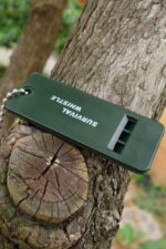 BUFFER® Kamp Outdoor Yaşam Yüksek Sesli Acil Durum Survival Plastik Düdük - Görsel 8