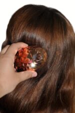 BUFFER® Rose Gold Saç Düzleştirici Tarak Geniş AralıklıHer Saç Tipine Uygun Fırçalı Saç Düzleştiric - Görsel 7
