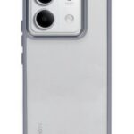 Mey İthalat®   Redmi Note 13 Pro 4G Kılıf Power Silikon - Sierra Blue